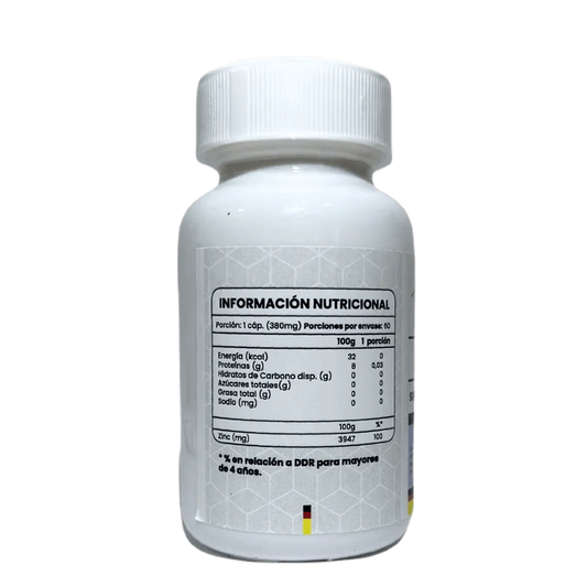 Gluconato de Zinc - 60 Cápsulas