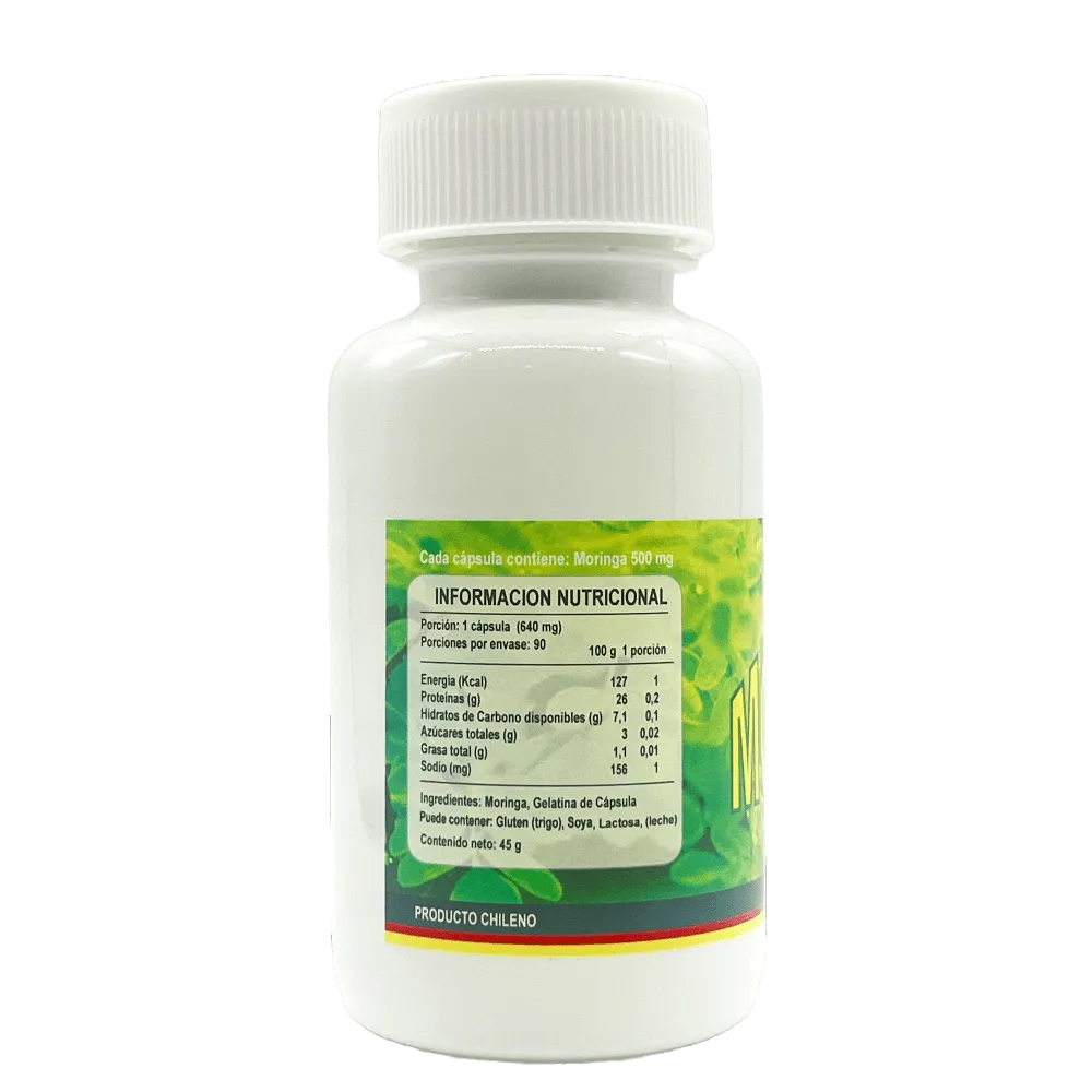 Moringa - 90 Cápsulas