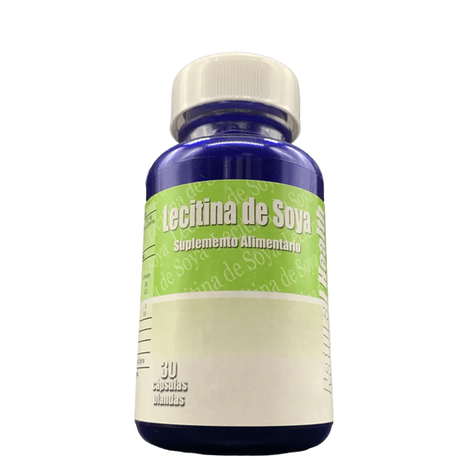 Lecitina de Soya - 30 Cápsulas