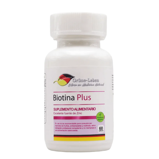 Biotina Plus Vegan - 60 Cápsulas