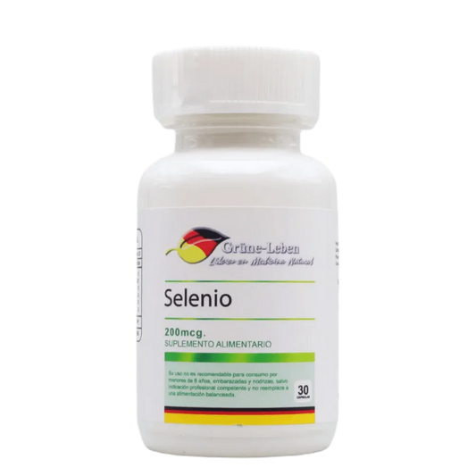 Selenio 200 mcg. - 30 Cápsulas