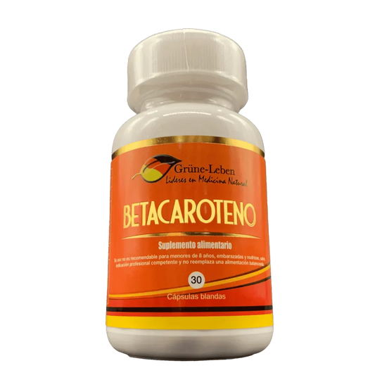 Betacaroteno - 30 Cápsulas